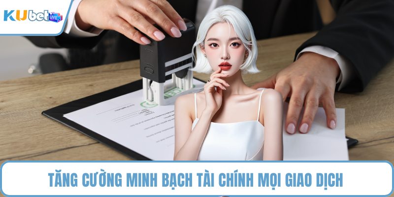 Tăng cường minh bạch tài chính mọi giao dịch 