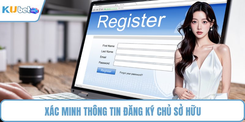Xác minh thông tin đăng ký chủ sở hữu